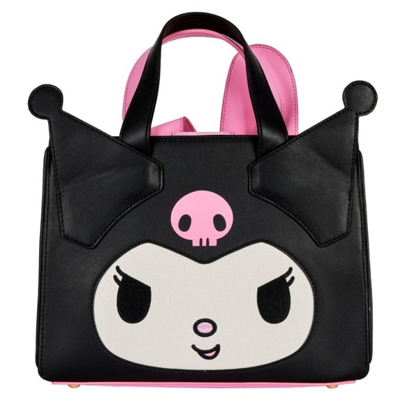 Loungefly Sanrio My Melody Kuromi Reversible Crossbody NWTs - Picture 2 of 4